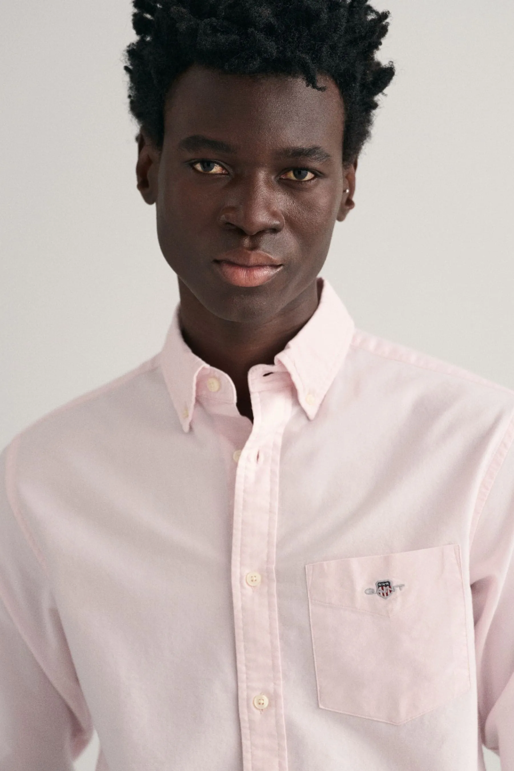 GANT regular  - Camicia classica con Oxford e logo