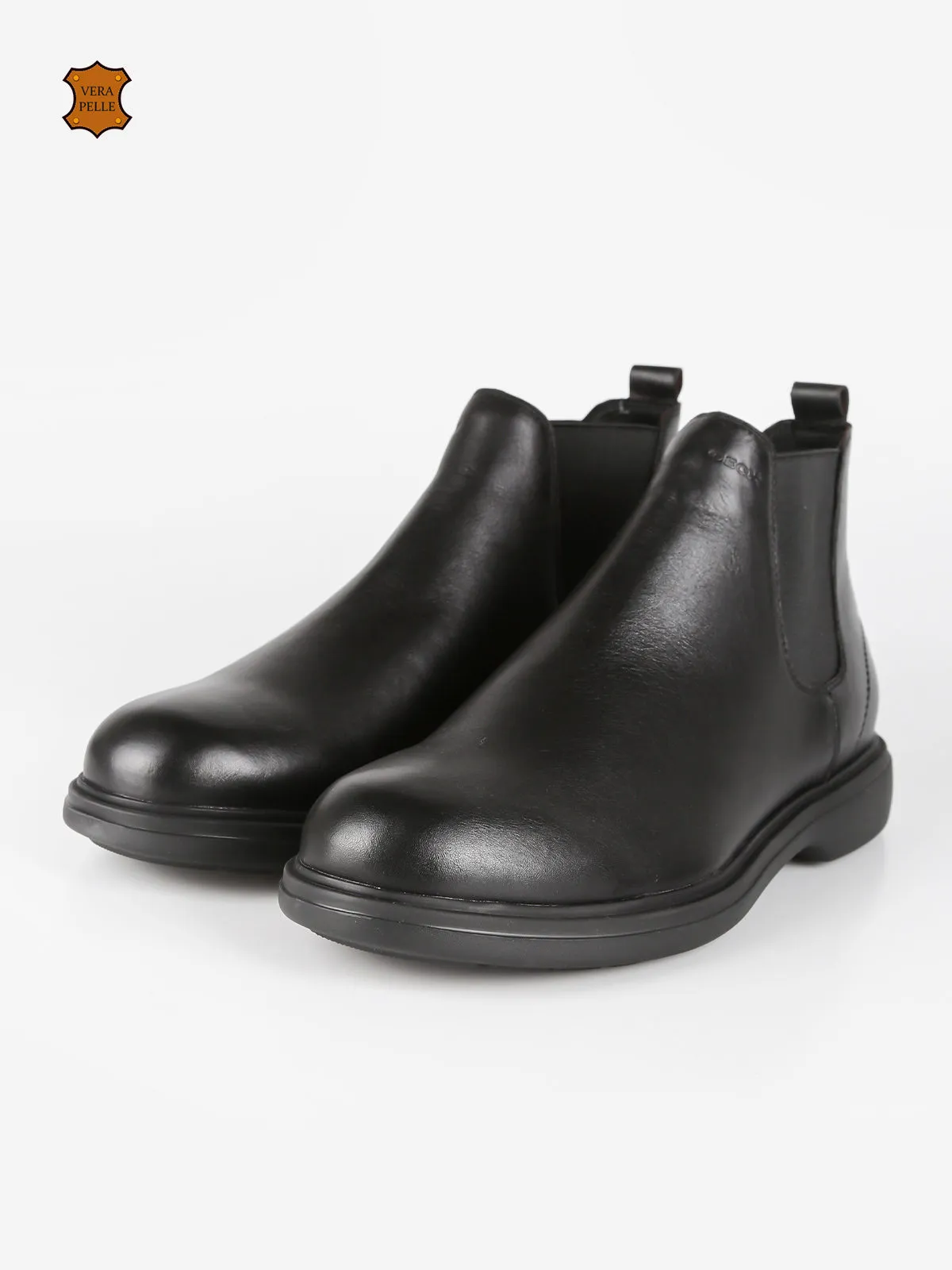 Geox U OTTAVIO C  Bottines chelsea en cuir pour homme