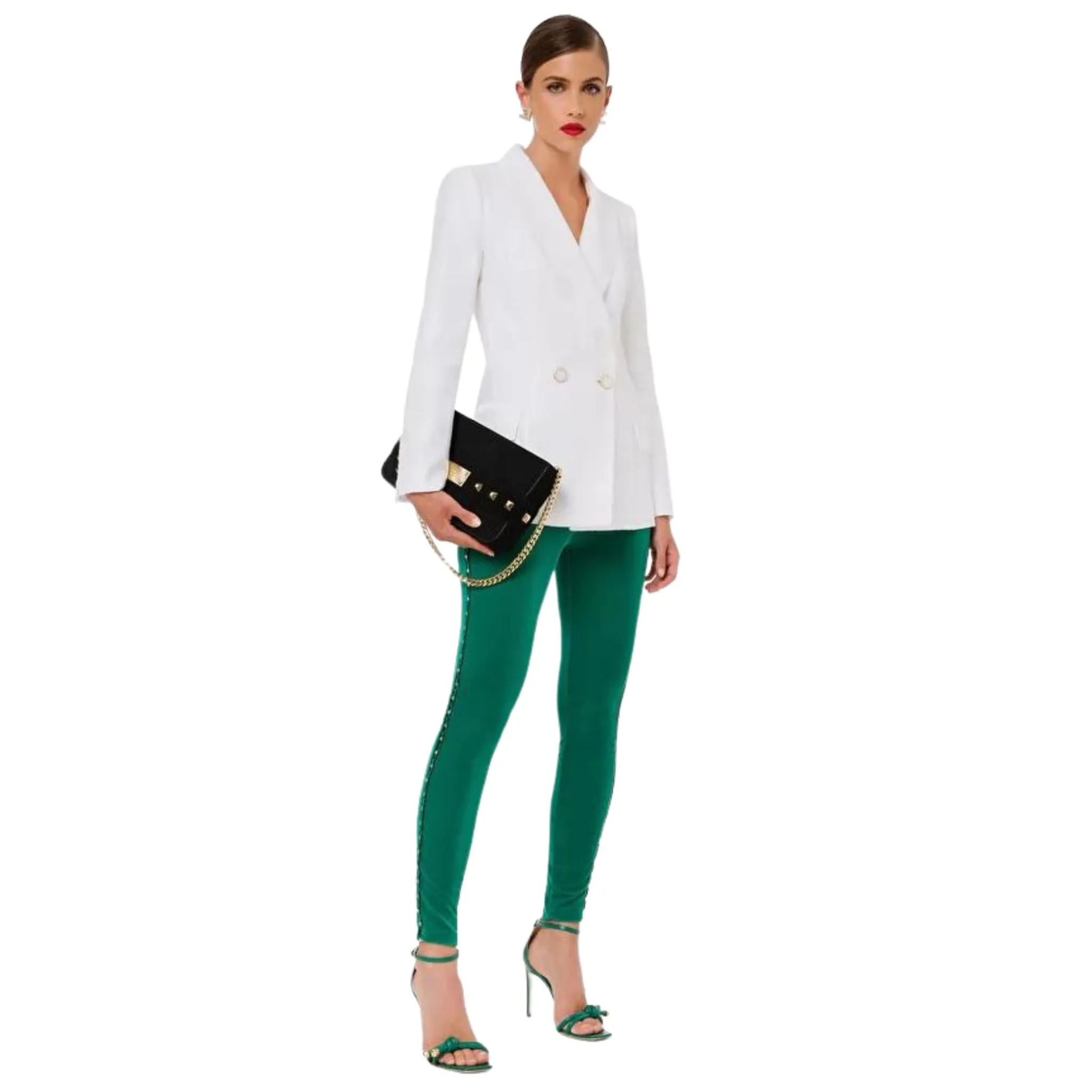 Giacca Donna con doppio petto in lurex