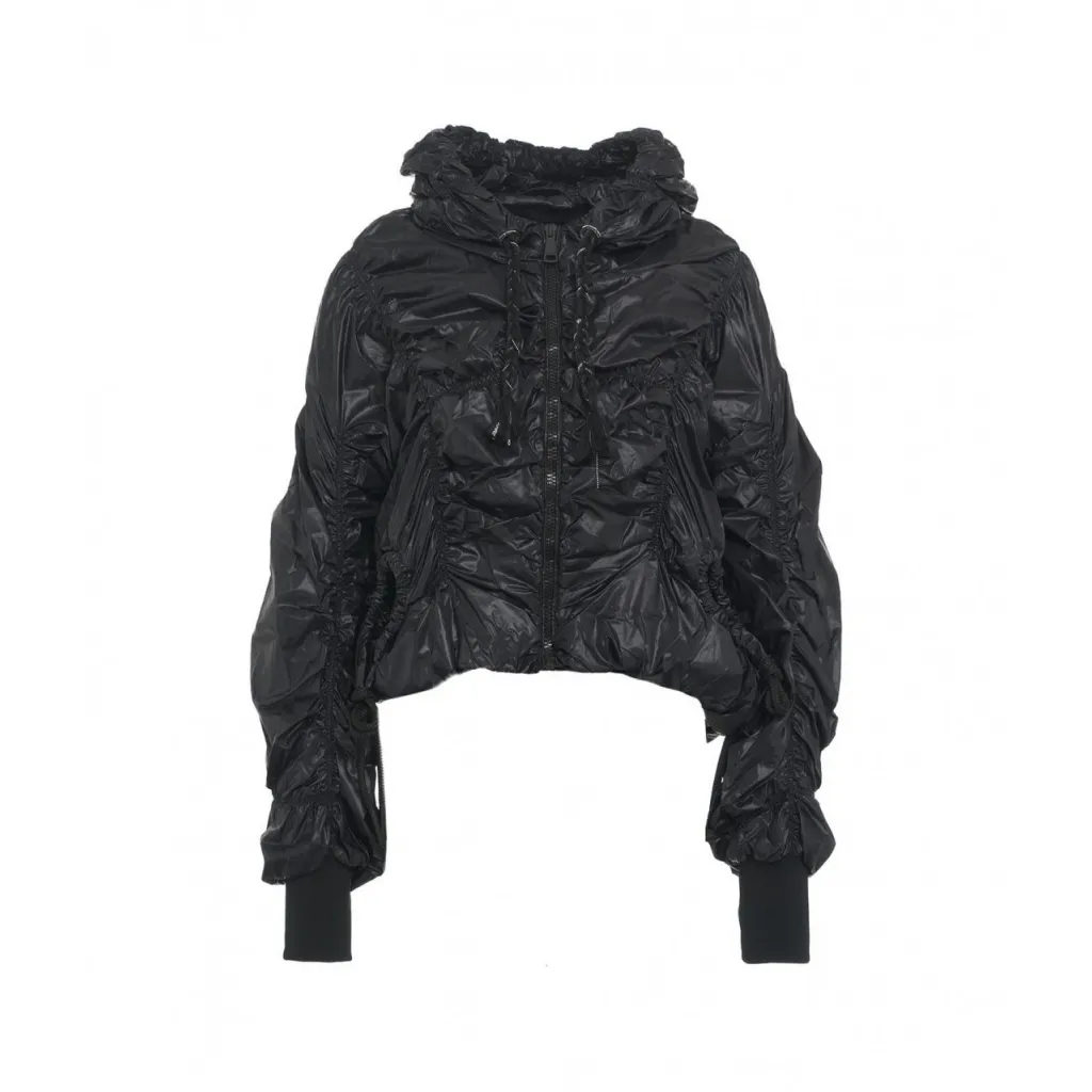 Giacca ruffle nero
