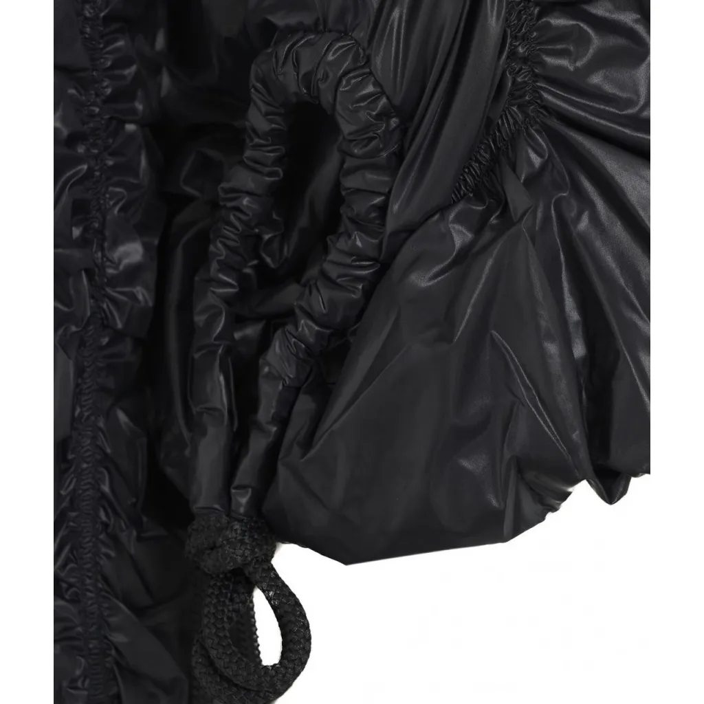 Giacca ruffle nero