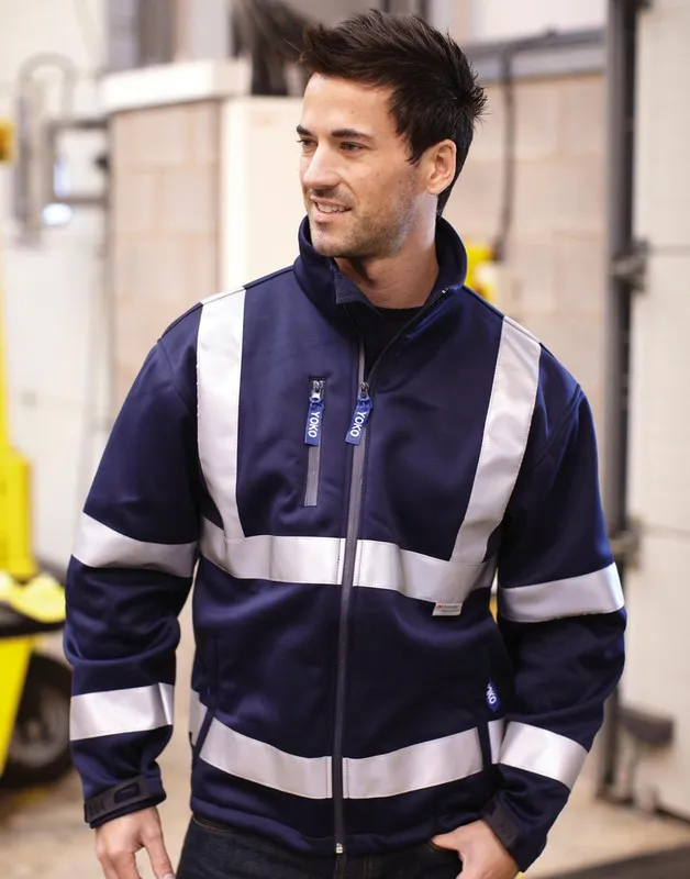 Giacca softshell fluo