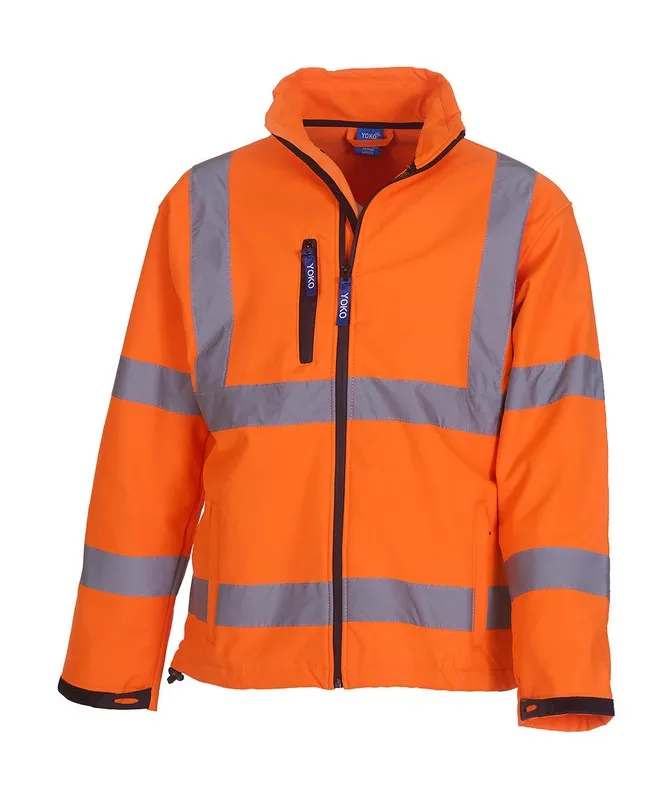 Giacca softshell fluo