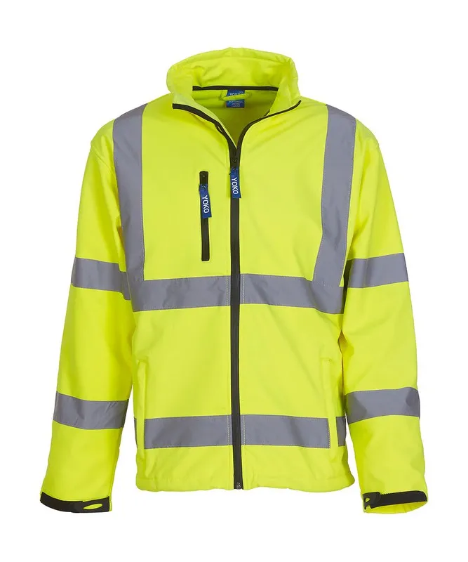 Giacca softshell fluo