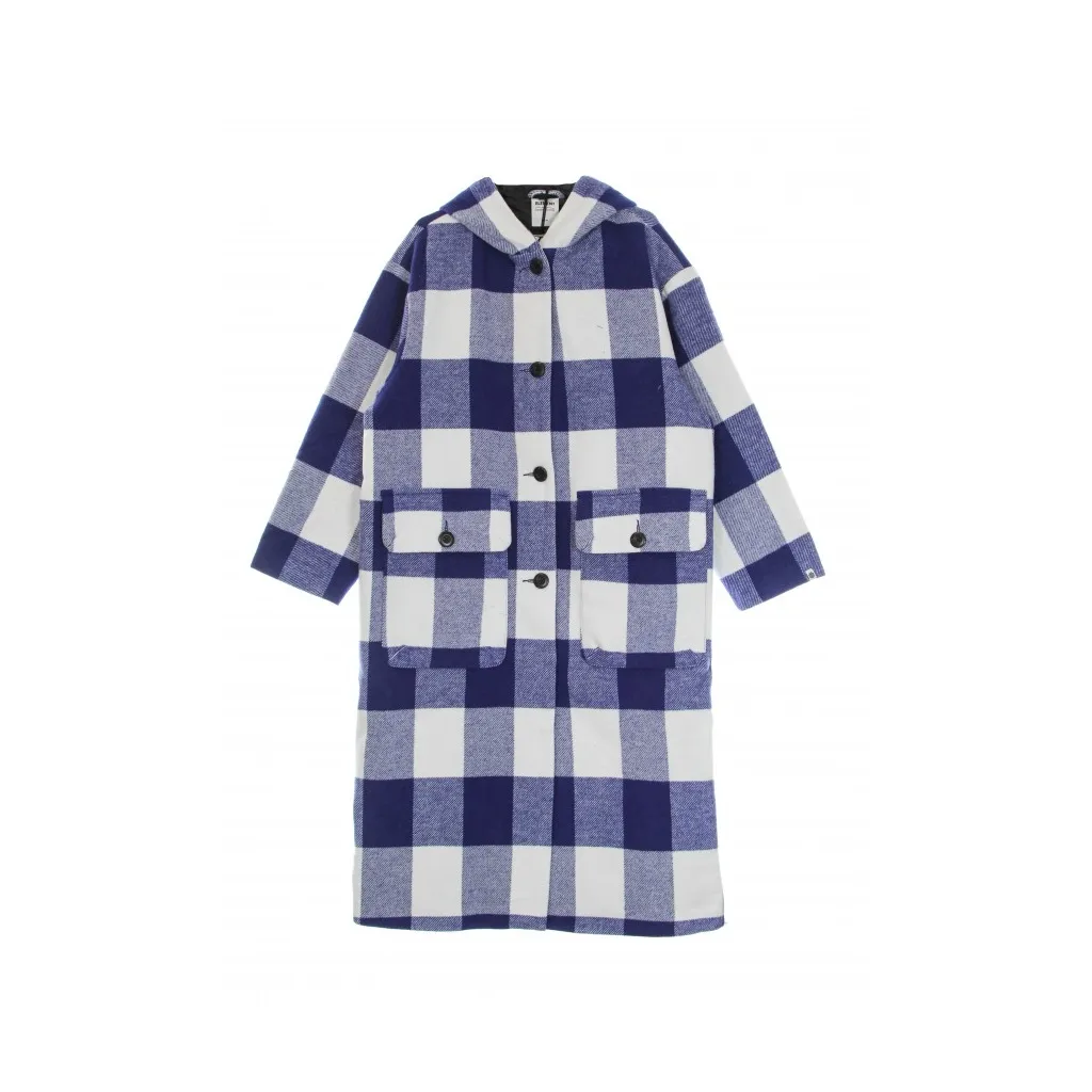 giaccone lungo donna blizzard coat BLUE BUFFALO