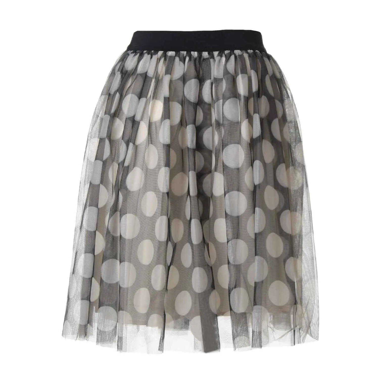Gonna Bambina Pois In Tulle