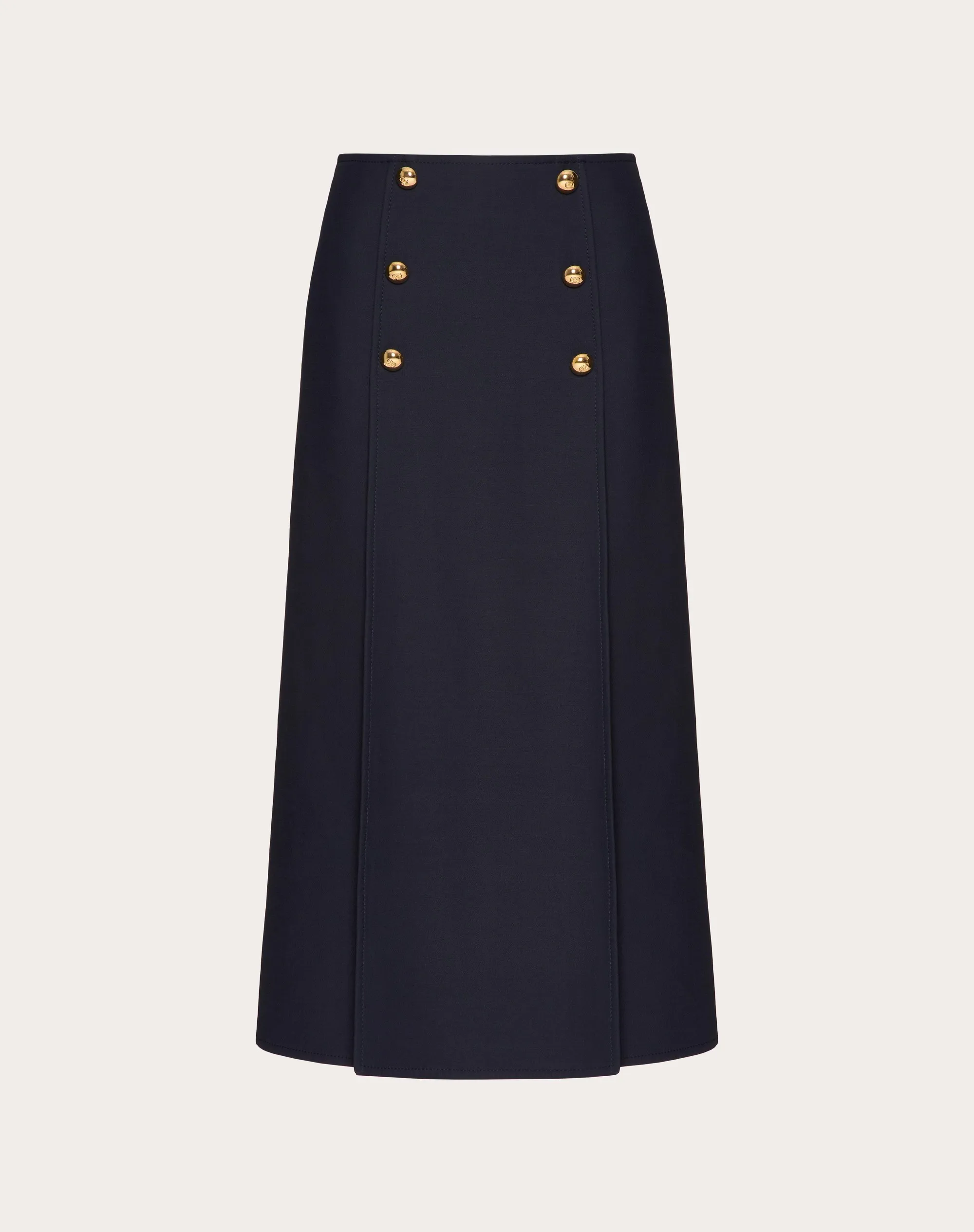 GONNA MIDI IN CREPE COUTURE