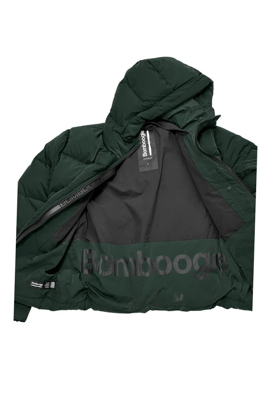 Helsinki down jacket - piumino puffy in nylon bomboogie
