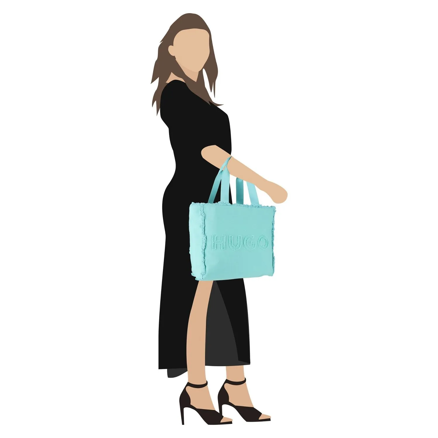 Hugo Becky Borsa shopper 50 cm