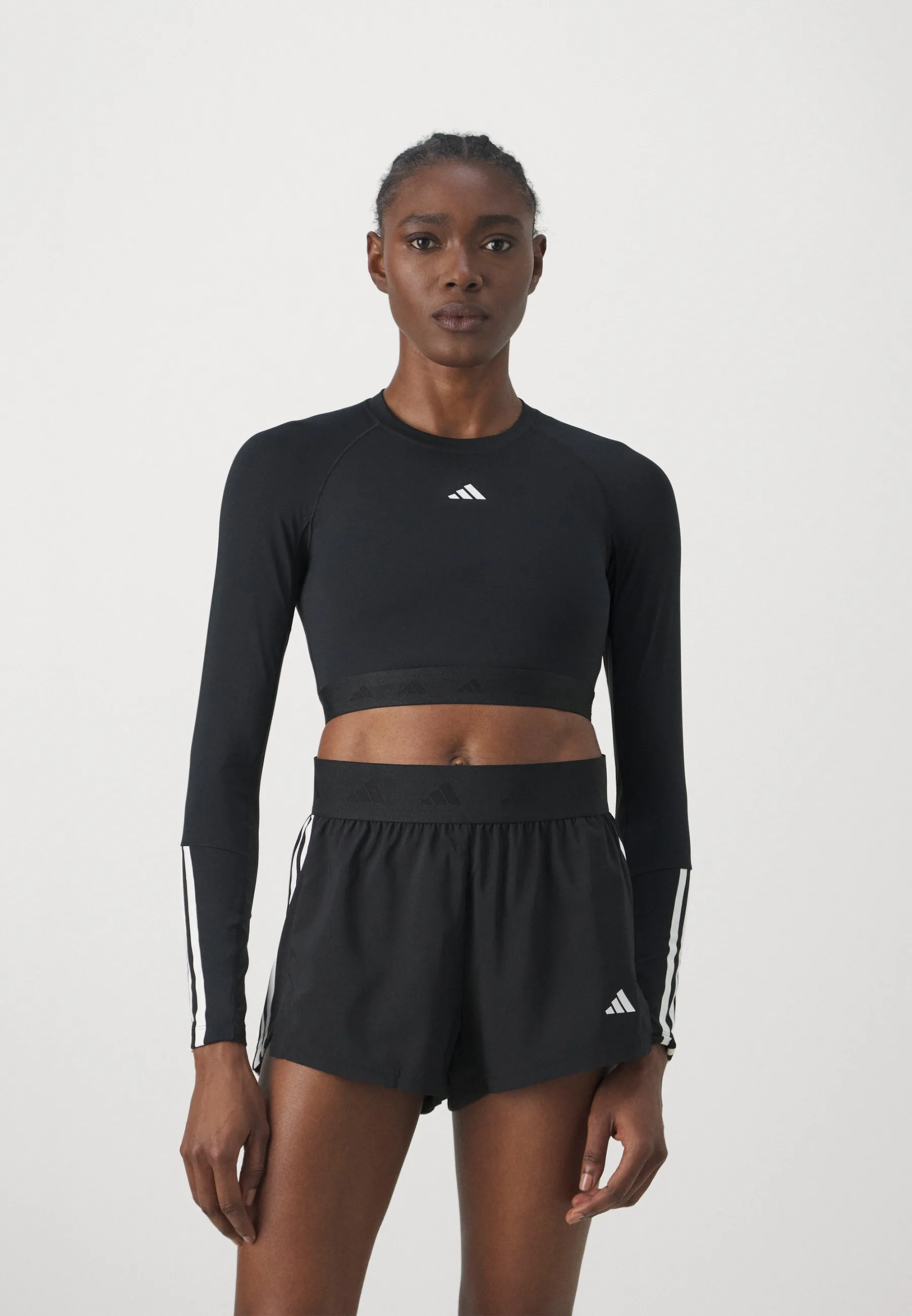 HYPERGLAM CROP LONGSLEEVE TOP - Maglietta a manica lunga