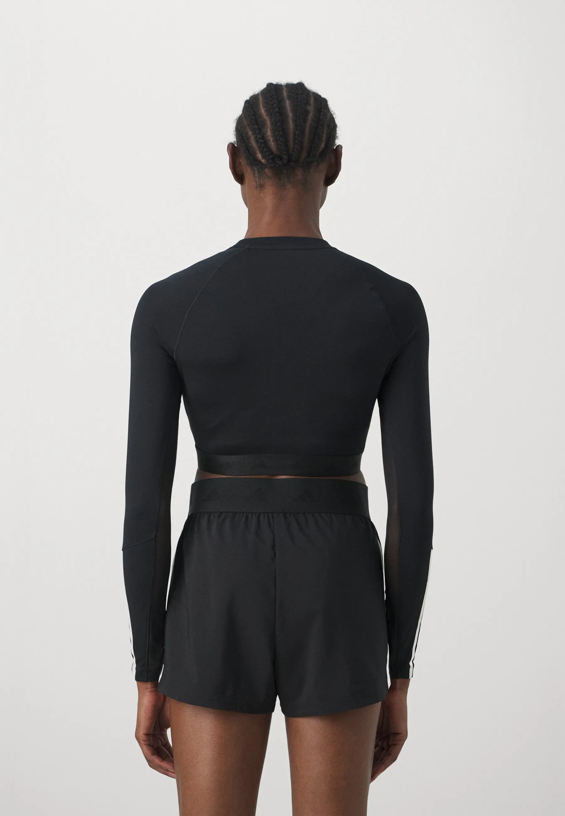 HYPERGLAM CROP LONGSLEEVE TOP - Maglietta a manica lunga
