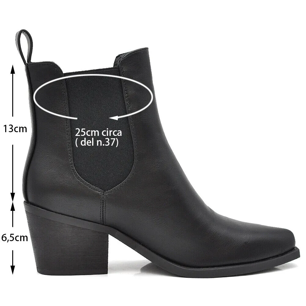 IF FASHION Stivali Stivaletti Da Donna Texani Cowboy Cowgirl MP632-2