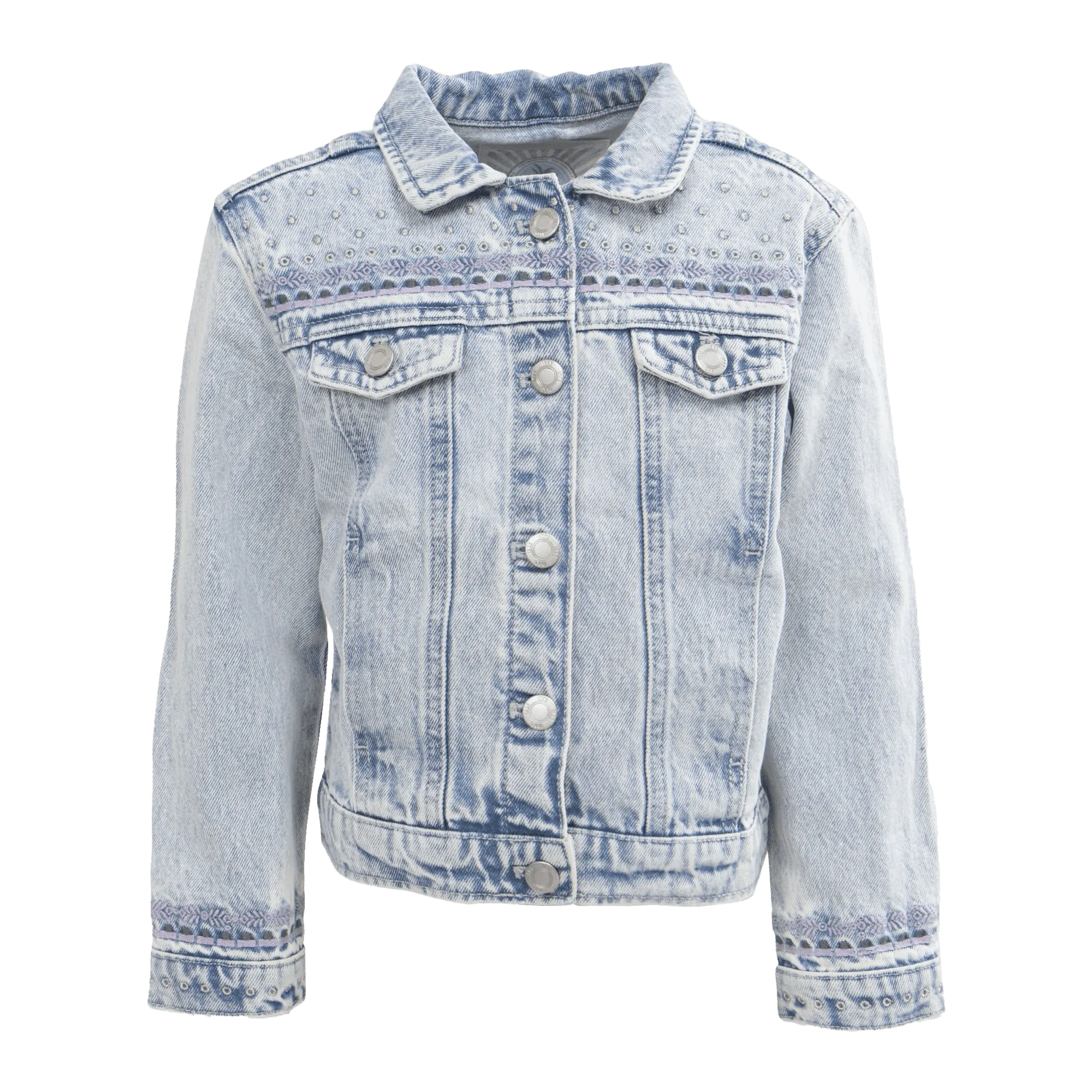  IKKS JUNIOR   Giacca collo classico in denim | Blu