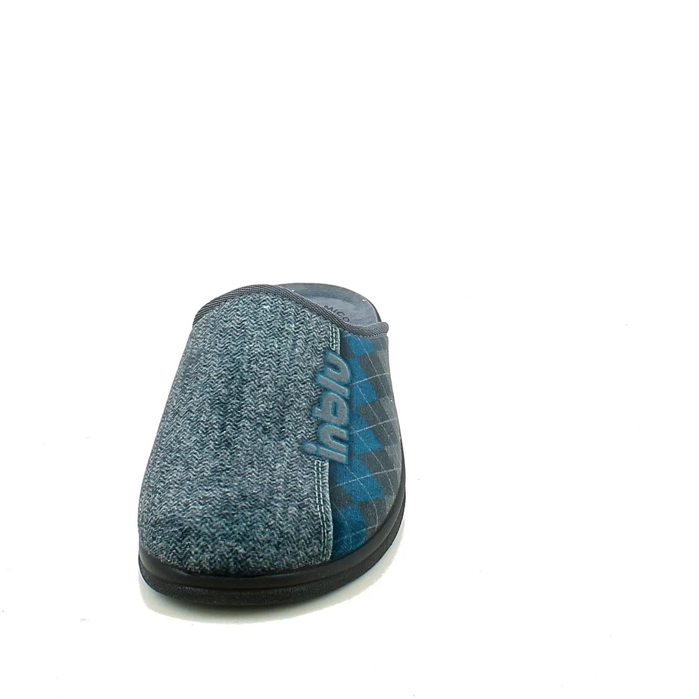 Inblu  Ciabatta chiusa Grigia con Rombi 
