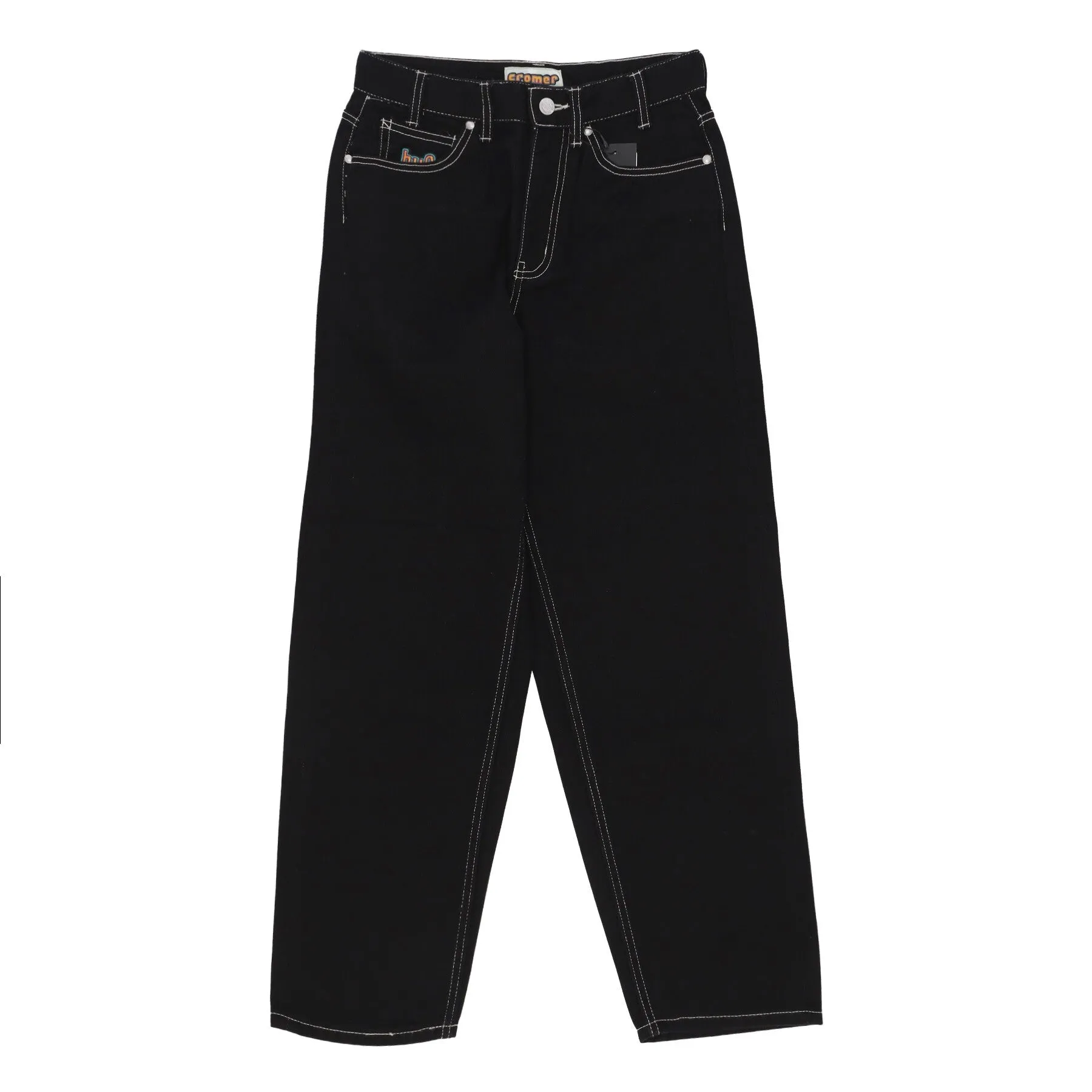 Jeans Uomo Cromer Signature Pant Black/white