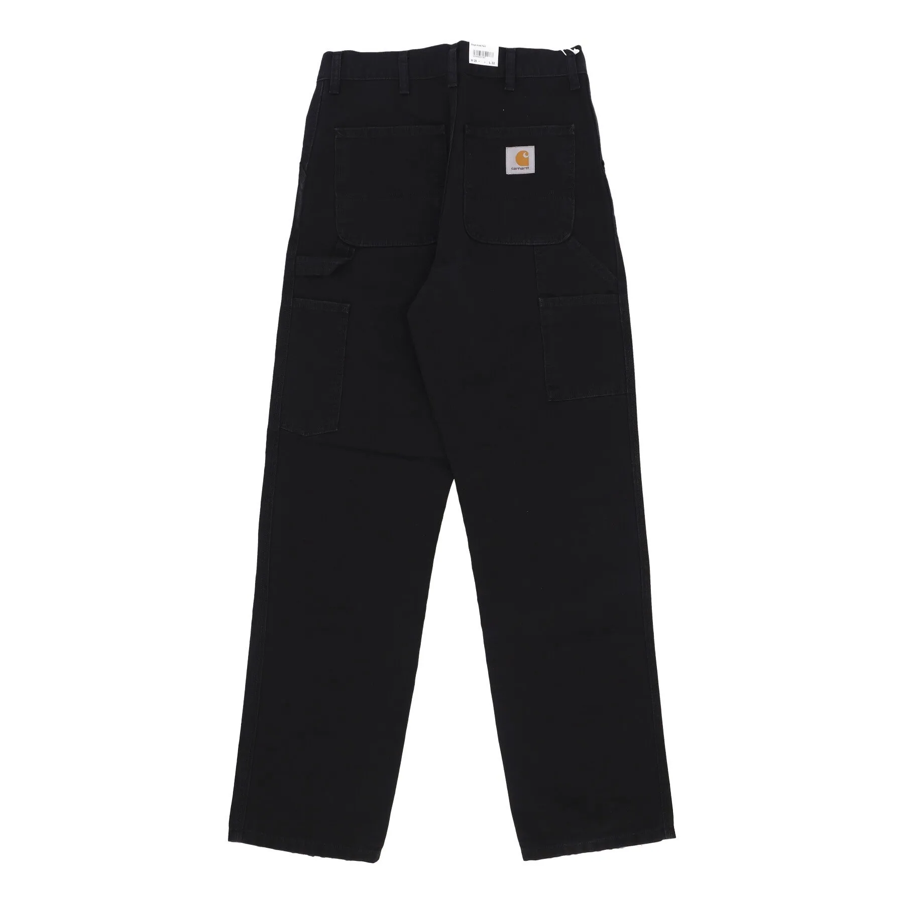 Jeans Uomo Single Knee Pant Black Aged Canvas
