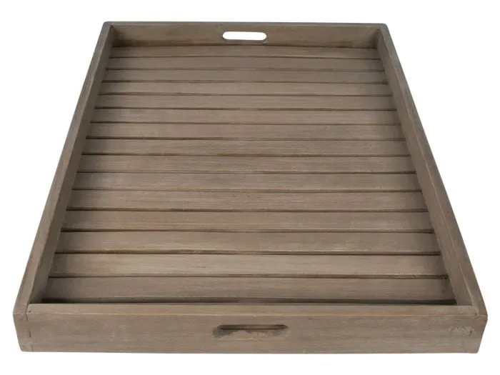 Karedi 70 x 50 x 6 vassoio in legno di acacia