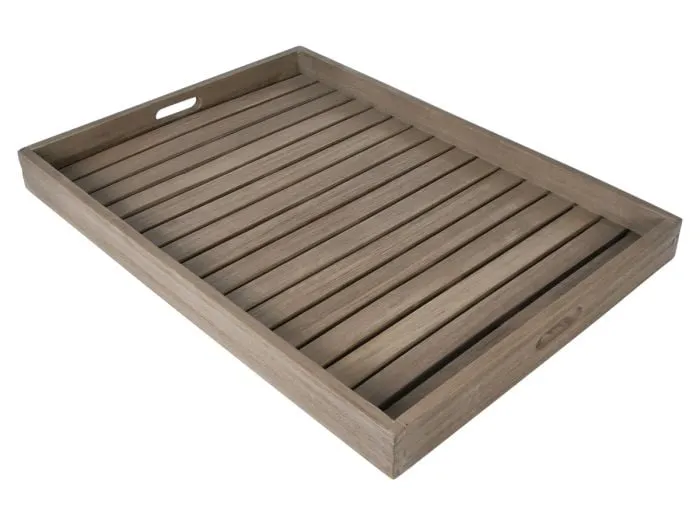 Karedi 70 x 50 x 6 vassoio in legno di acacia