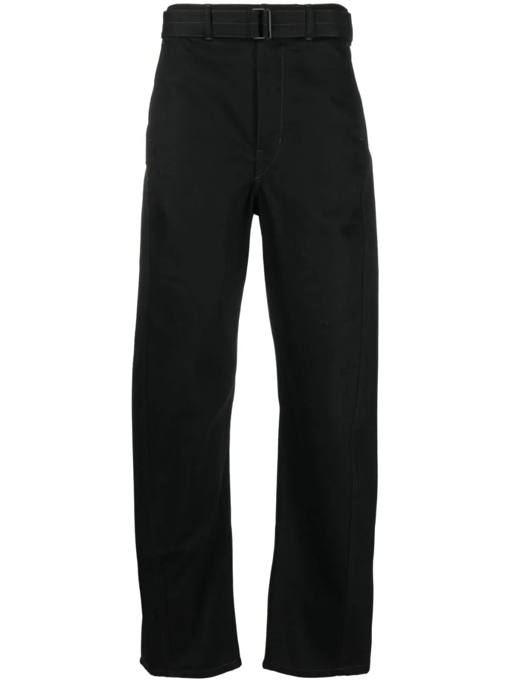 LEMAIRE DENIM TWISTED BELTED PANTS