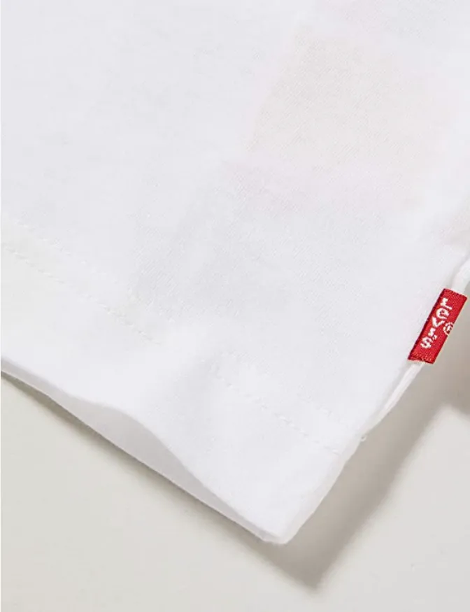 Levi's Kids maglietta manica corta da bambino Batwing Chest Hit 8EA100-001 bianco