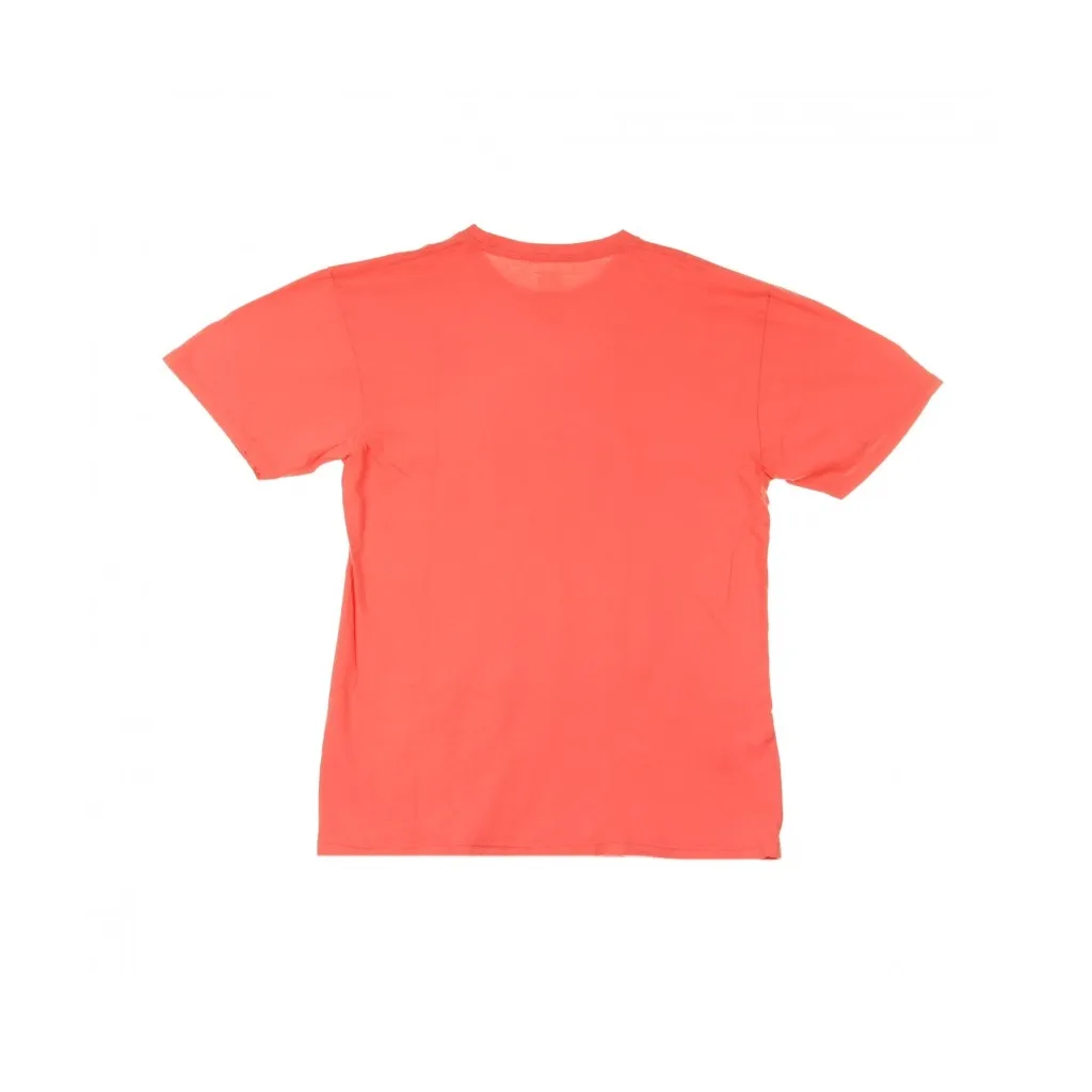 MAGLIETTA ESSENTIALS BOX LOGO CORAL CAYENNE