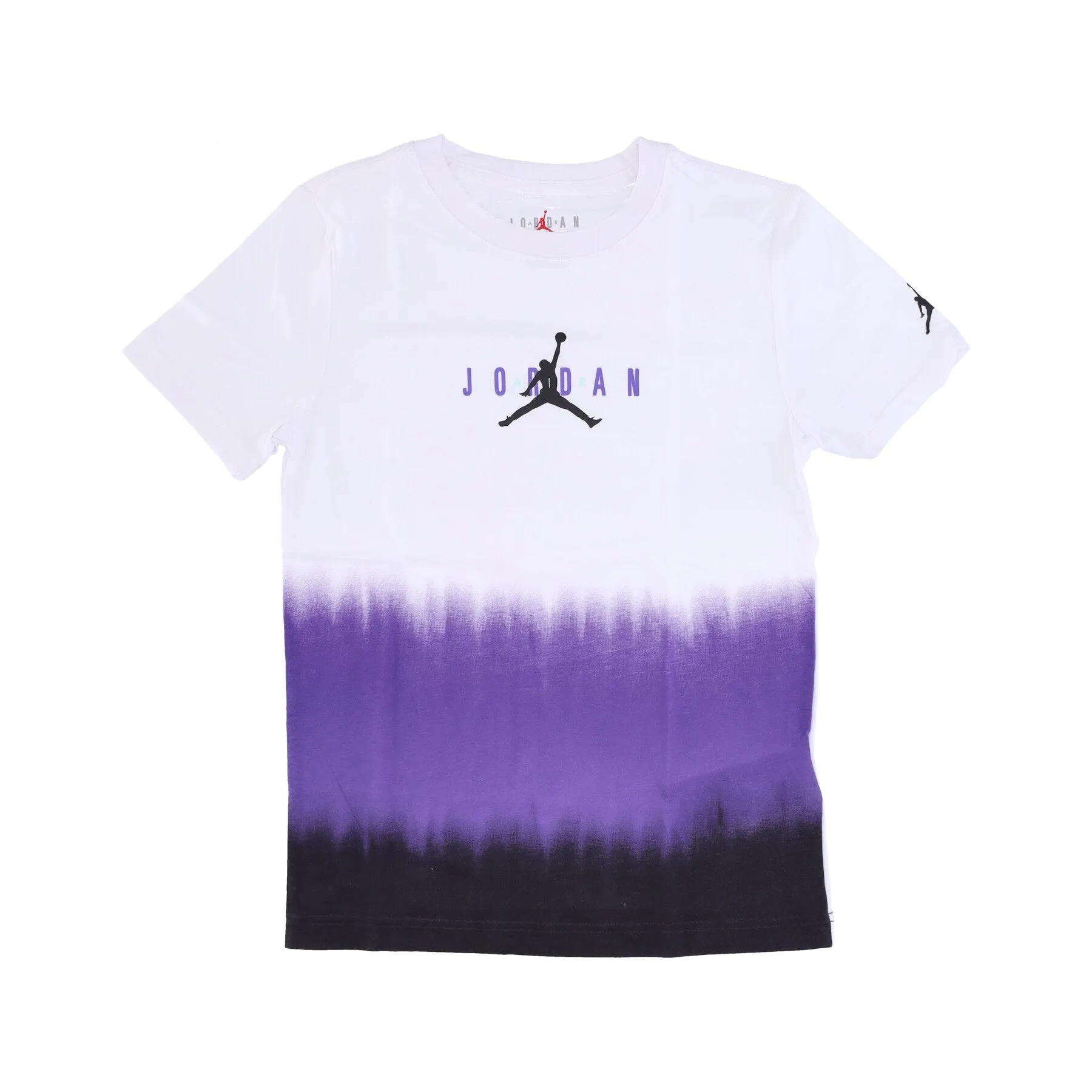 Maglietta Ragazzo Dip Dye Jordan Tee White