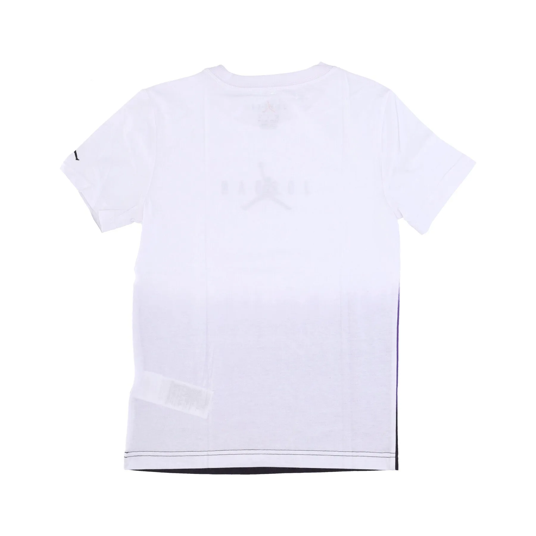 Maglietta Ragazzo Dip Dye Jordan Tee White