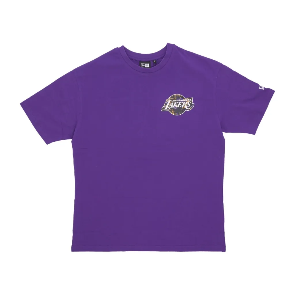 maglietta uomo nba infill team logo oversize tee loslak TRUE PURPLE/BLACK