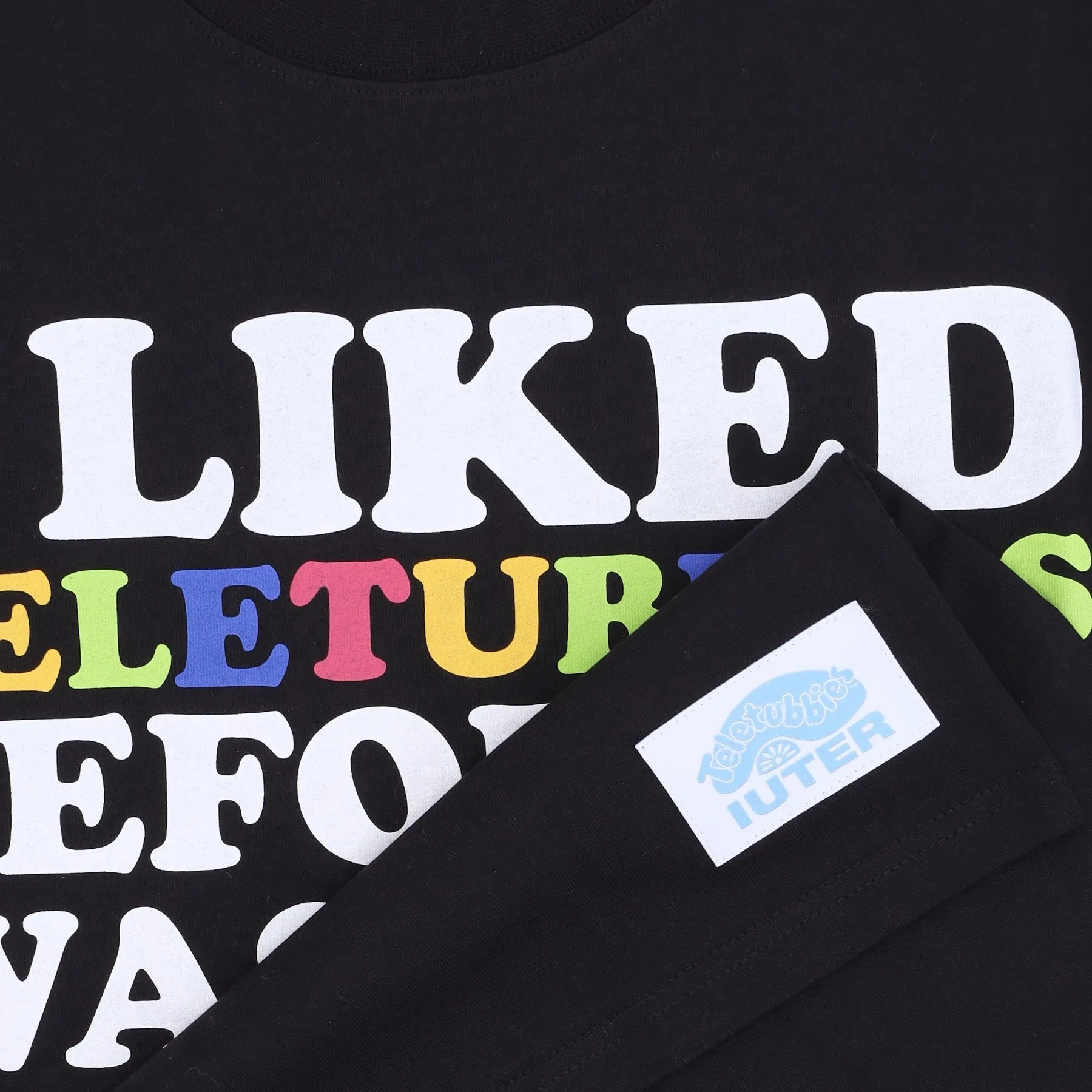 Maglietta Uomo Now Cool Tee X Teletubbies Black
