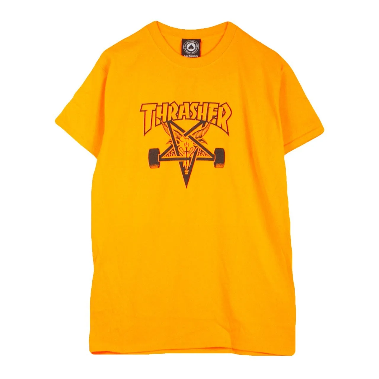 Maglietta Uomo Skate Goat Tee Orange/black