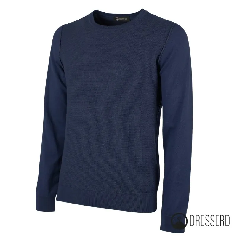 Maglioncino Uomo maglione in cotone Trama Lavorata Slim Fit Dresserd