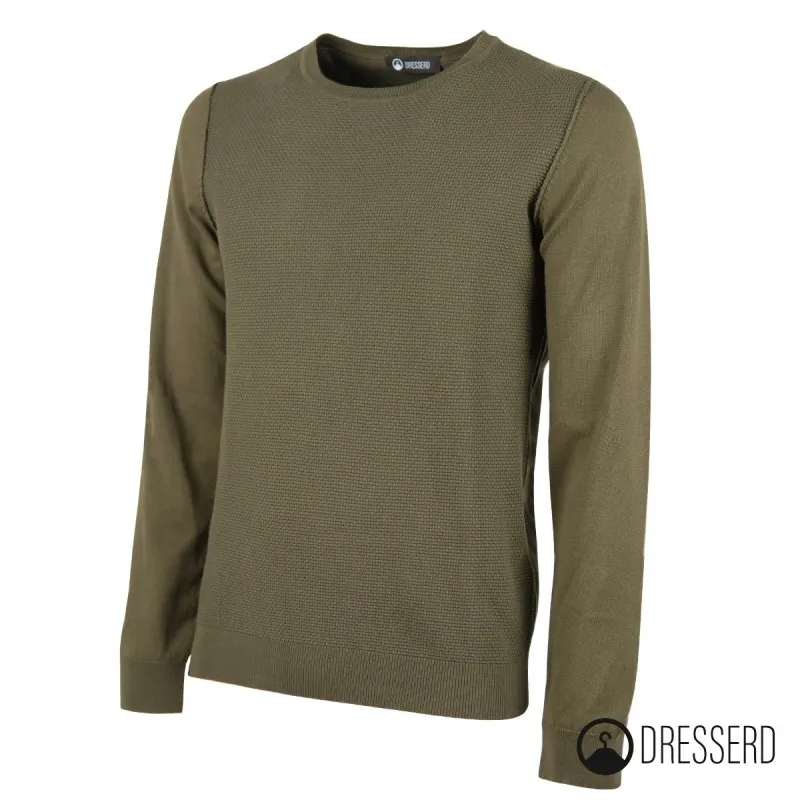 Maglioncino Uomo maglione in cotone Trama Lavorata Slim Fit Dresserd