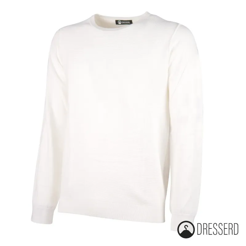 Maglioncino Uomo maglione in cotone Trama Lavorata Slim Fit Dresserd