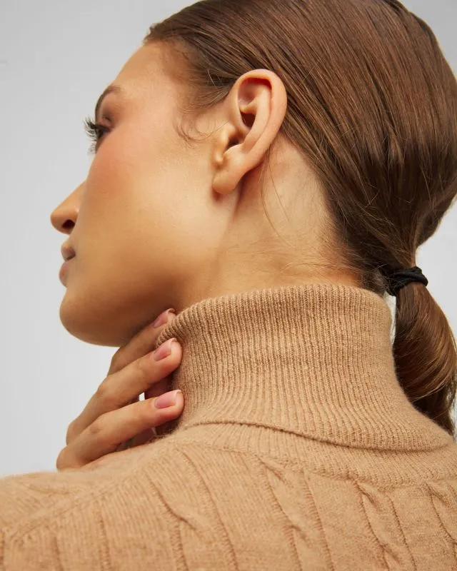 Maglione a collo alto in cashmere da donna Kujten Oli