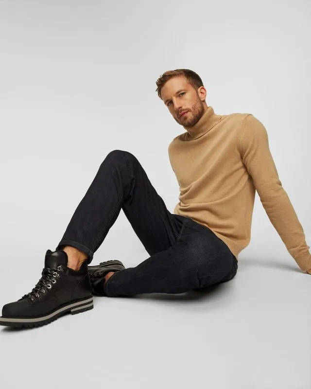 Maglione a collo alto in seta da uomo Dondup