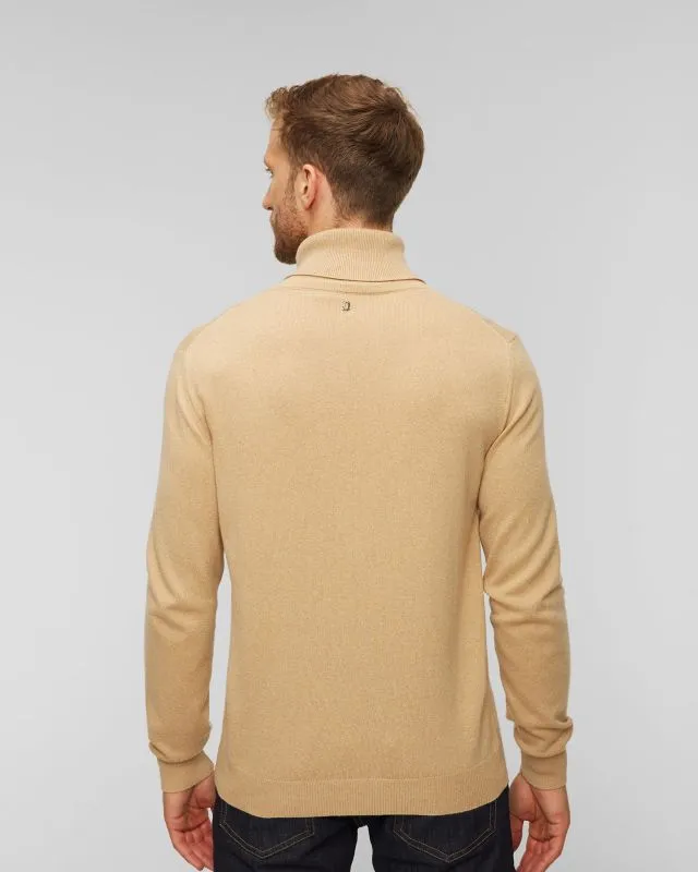 Maglione a collo alto in seta da uomo Dondup