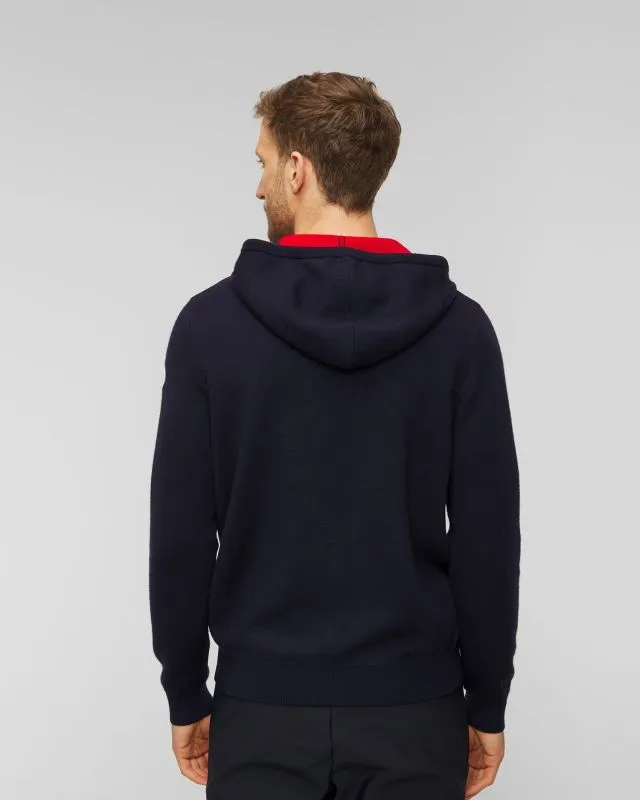 Maglione con apertura e cappuccio da uomo Fusalp Terence
