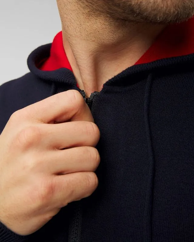 Maglione con apertura e cappuccio da uomo Fusalp Terence