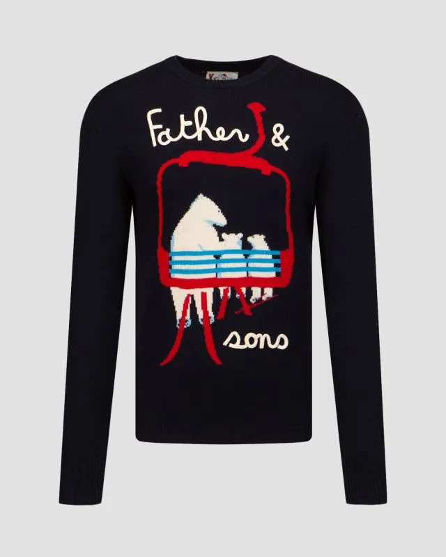 Maglione con lana da uomo MC2 Saint Barth Heron
