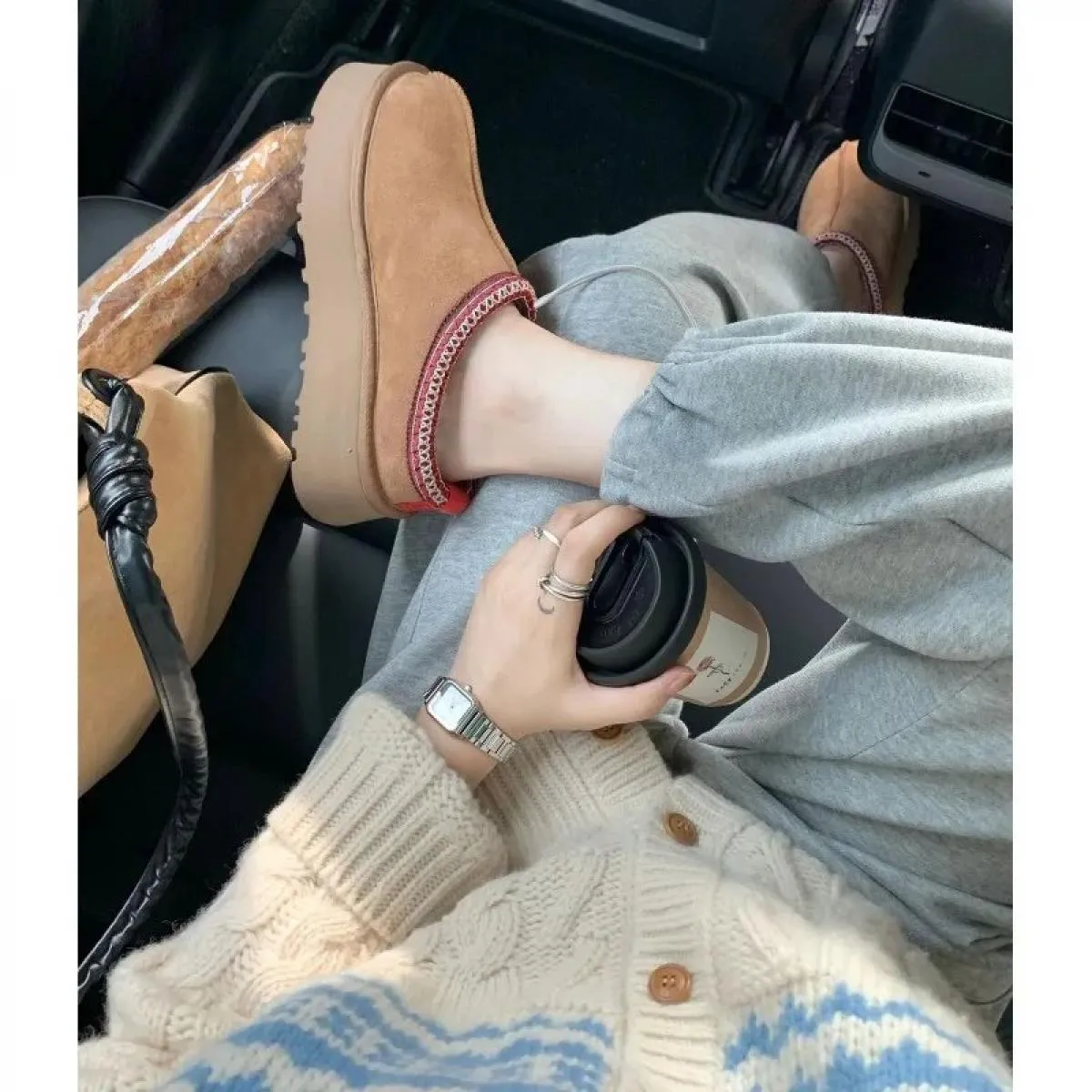 Maglione con scollo a V per ragazze dolci retrò da donna maglione lavorato a maglia classico cardigan a maniche lunghe da donna