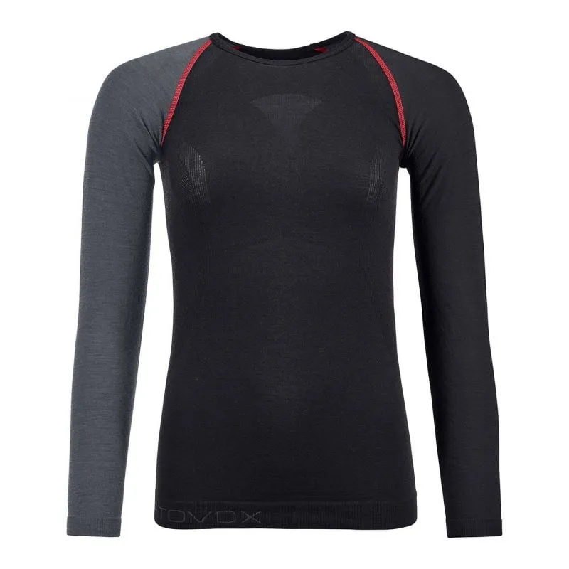 Maglione donna Ortovox 120 Merino Competition Light (Black Raven)