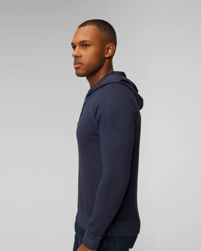 Maglione grigio con cerniera da uomo Gran Sasso Vintage