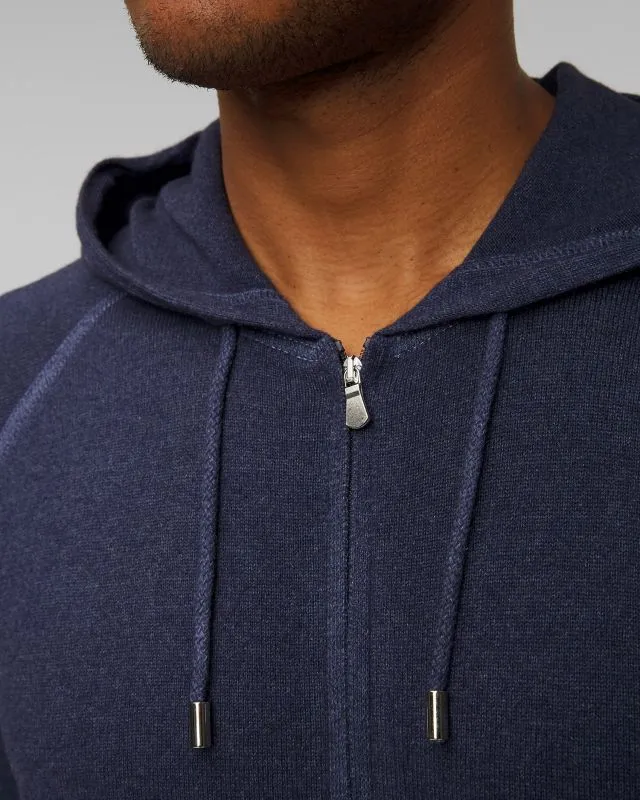 Maglione grigio con cerniera da uomo Gran Sasso Vintage