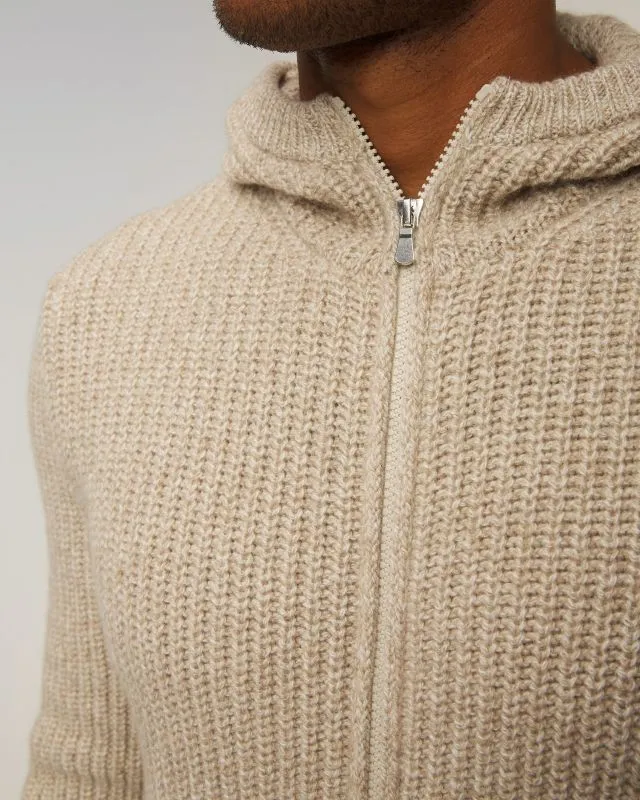 Maglione in cashmere con cerniera da uomo Gran Sasso