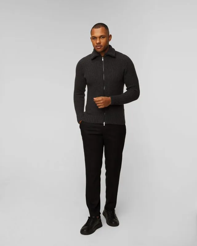 Maglione in lana con cerniera da uomo Gran Sasso