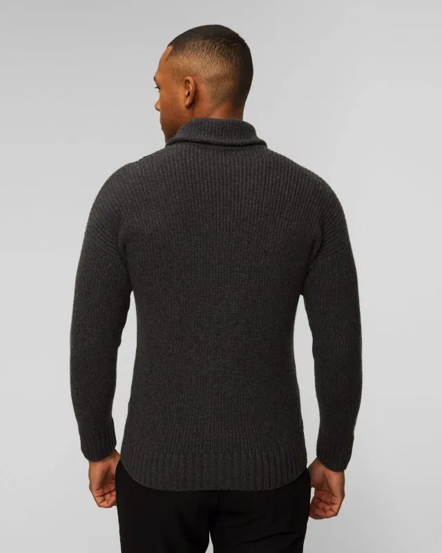 Maglione in lana con cerniera da uomo Gran Sasso