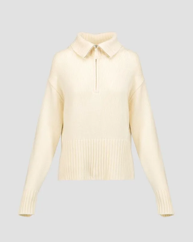 Maglione in lana e cashmere da donna Allude Troyer