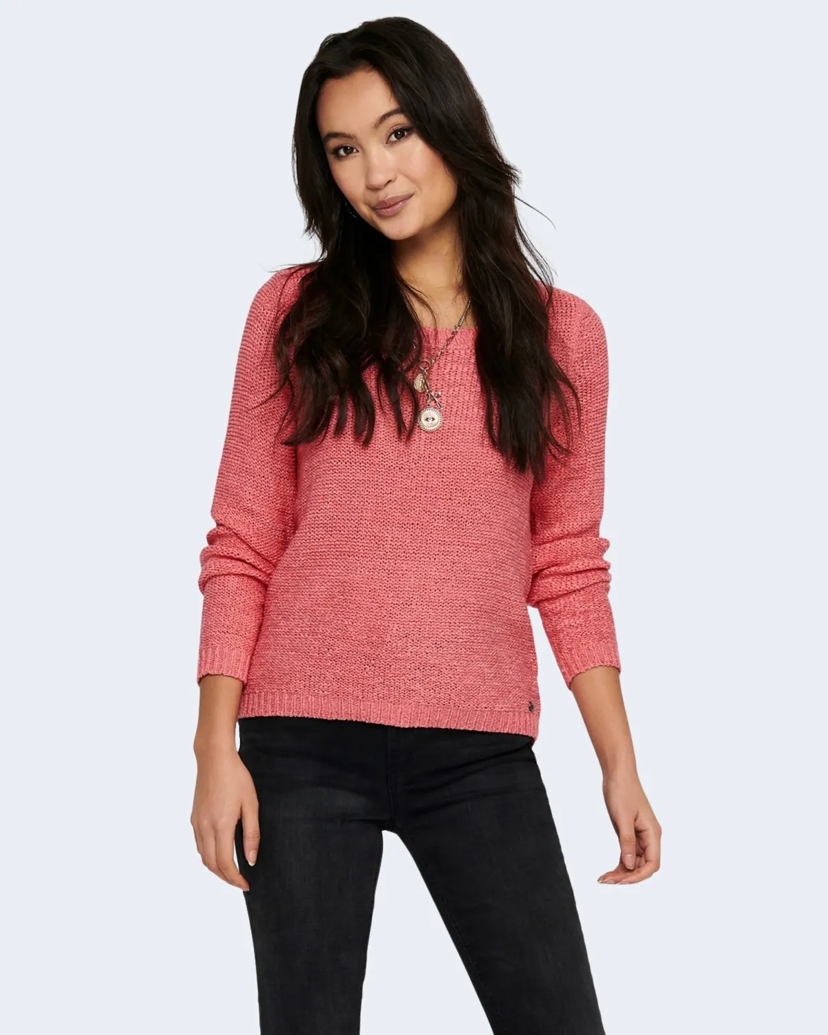 Maglione Only ONLGEENA XO L/S KNT NOOS Pesca