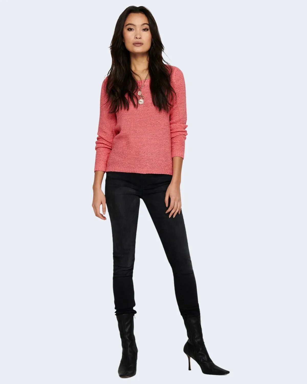 Maglione Only ONLGEENA XO L/S KNT NOOS Pesca