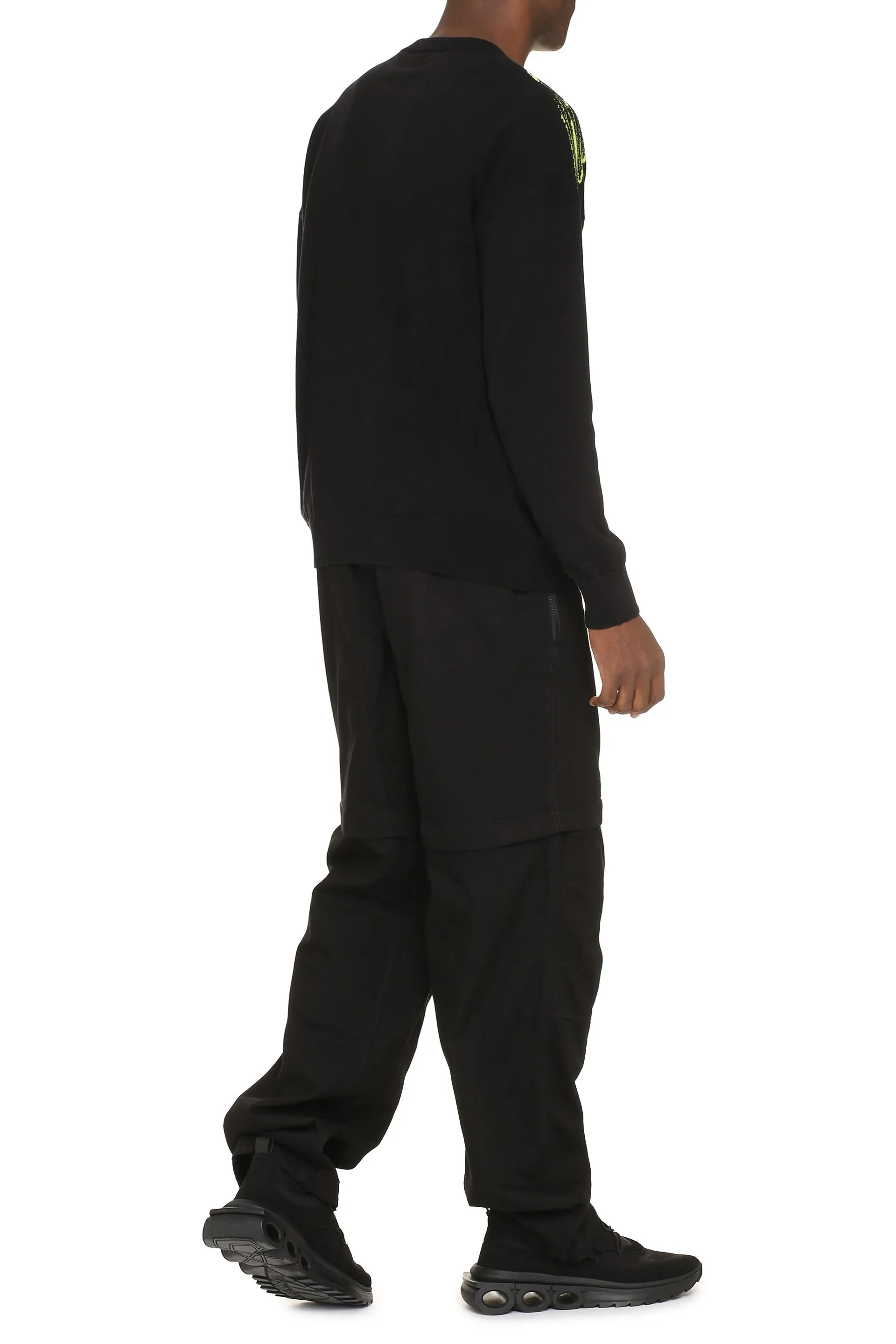 Marcelo Burlon County of Milan Maglione girocollo in misto cotone